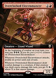Overclocked Electromancer · Extended Art 058