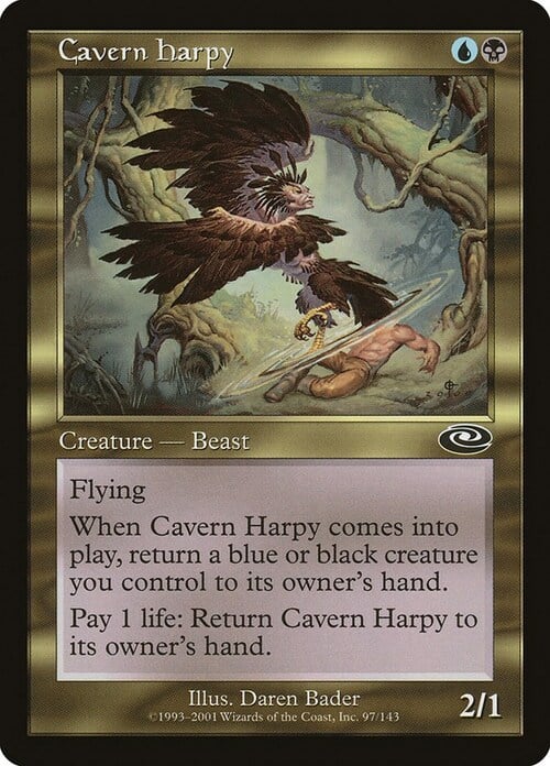 Cavern Harpy Card Front
