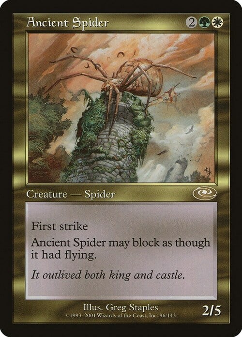 Ancient Spider Card Front