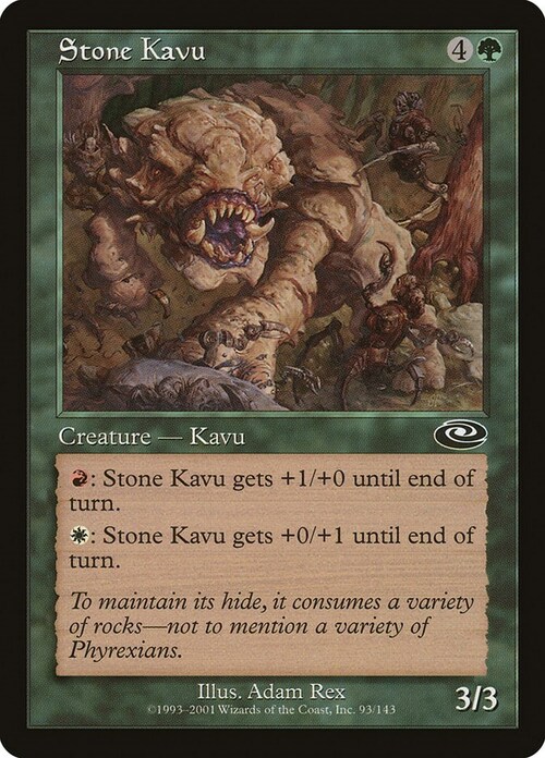 Stone Kavu Card Front