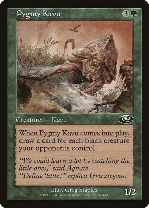 Kavu Pigmeo Card Front