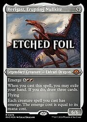 Herigast, Erupting Nullkite · Etched Foil 474