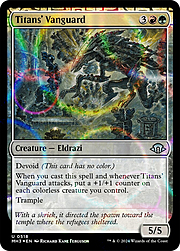 Titans' Vanguard · Ripple Foil 518
