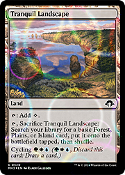 Tranquil Landscape · Ripple Foil 520
