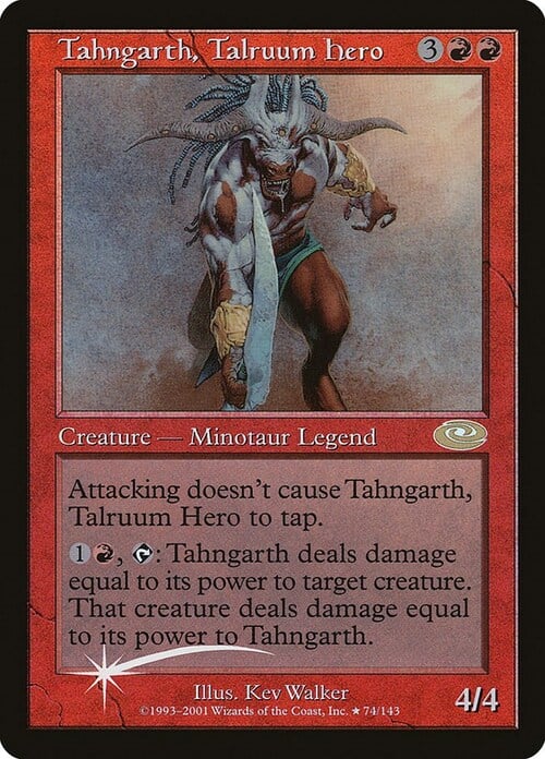 Tahngarth, Talruum Hero Card Front