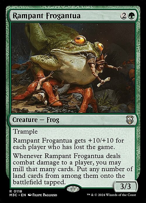 Rampant Frogantua Card Front