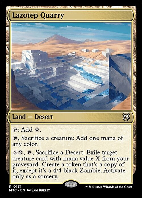 Lazotep Quarry Card Front