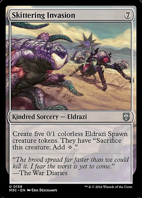 Skittering Invasion Card Front