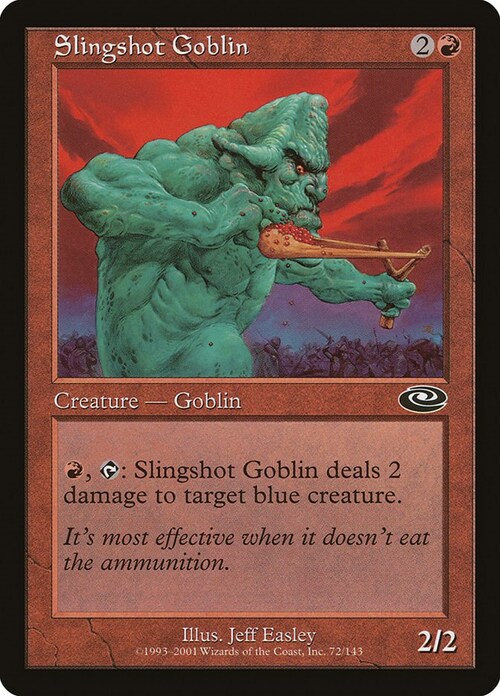 Slingshot Goblin Card Front