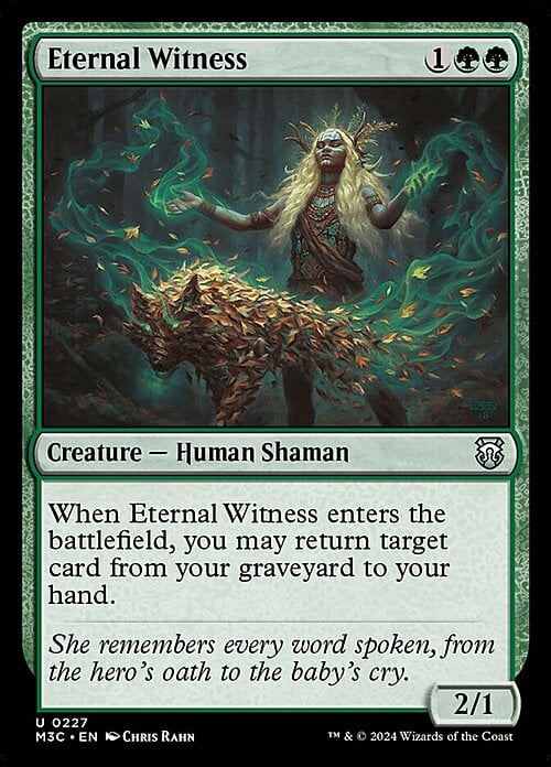 Eternal Witness Card Front