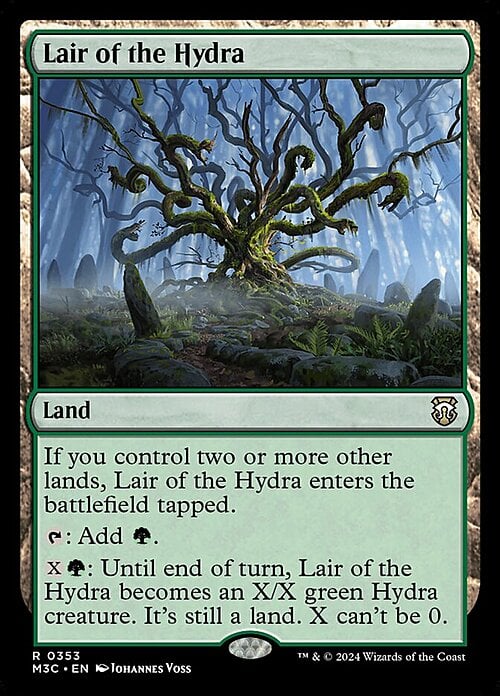 Lair of the Hydra Card Front