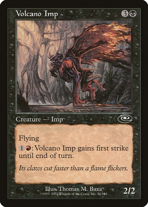 Volcano Imp Card Front