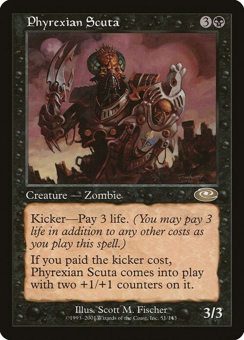 Phyrexian Scuta Card Front