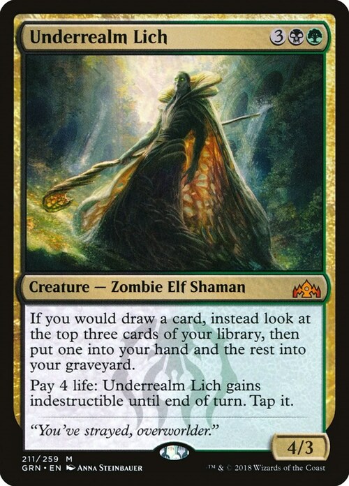 Underrealm Lich Card Front