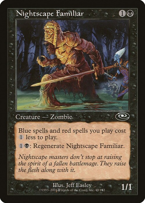 Nightscape Familiar Card Front