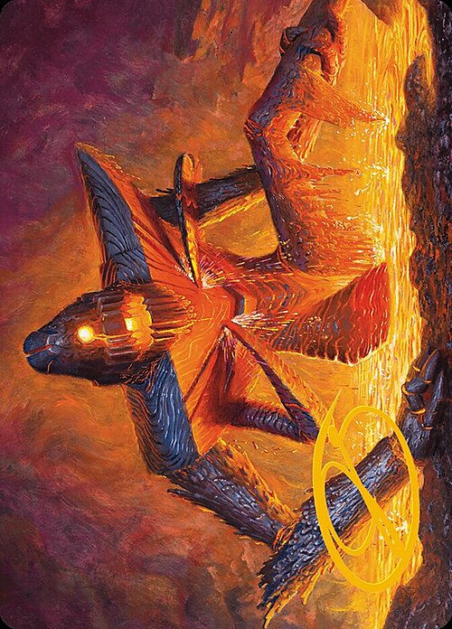 Art Series: Molten Gatekeeper Card Front