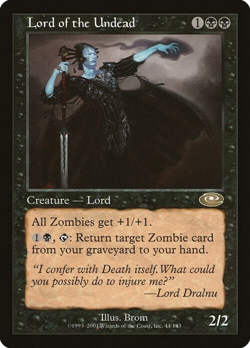Lord of the Undead Card Front