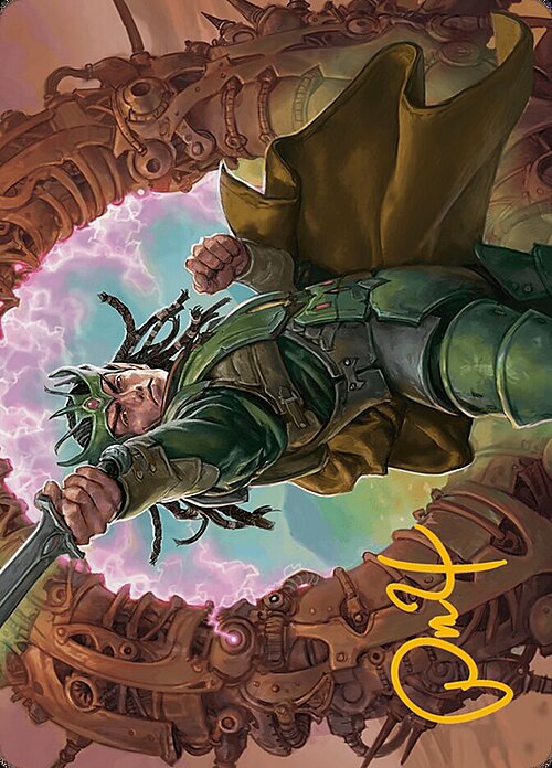 Art Series: Eladamri, Korvecdal Card Front