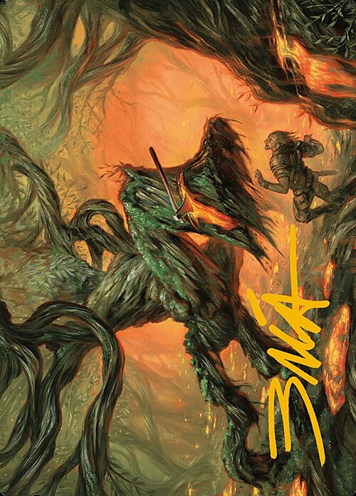 Art Series: Stump Stomp Card Front