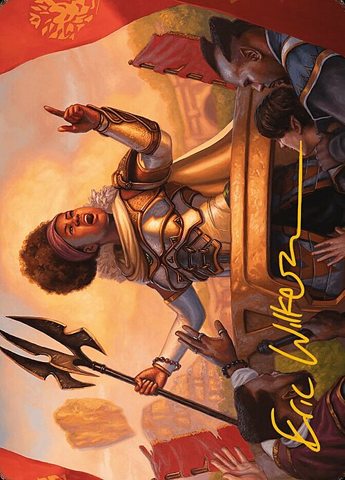 Art Series: Recruiter of the Guard Card Front