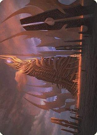 Art Series: Phyrexian Tower Card Front