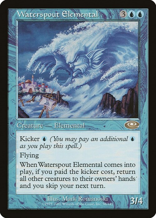 Waterspout Elemental Card Front