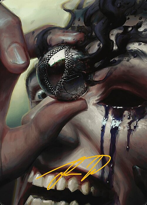 Art Series: Jet Medallion Card Front