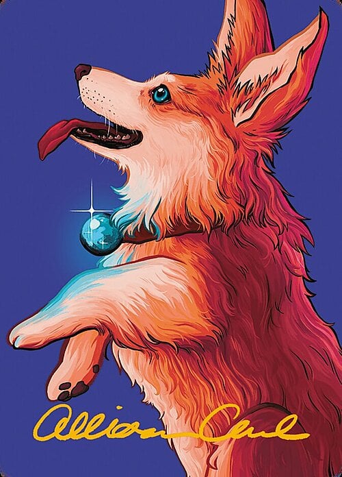 Art Series: Phelia, Exuberant Shepherd Card Front