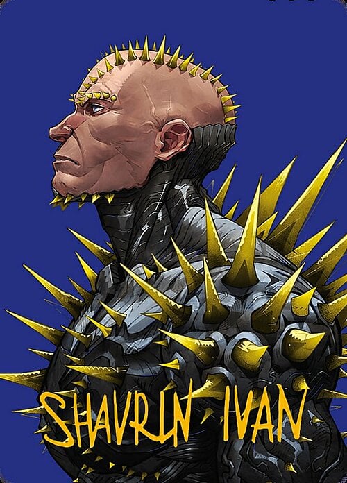 Art Series: K'rrik, Son of Yawgmoth Card Front