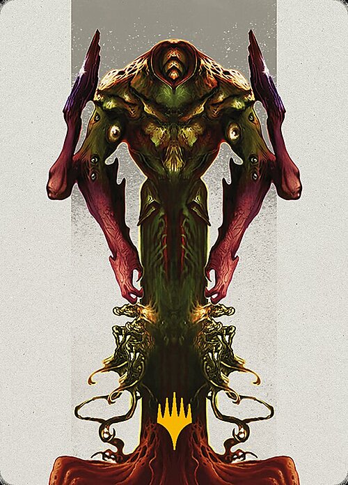 Art Series: Kozilek, the Broken Reality Card Front