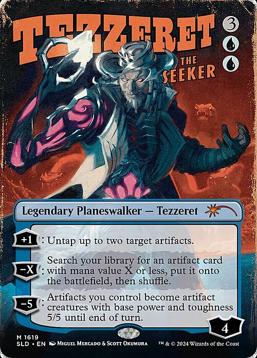 Tezzeret the Seeker Card Front