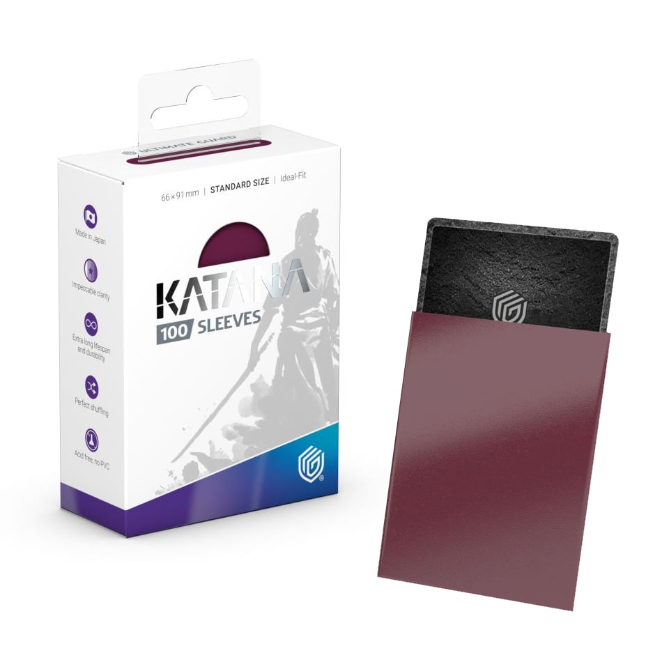 100 Ultimate Guard Katana Sleeves | Radiant Plum