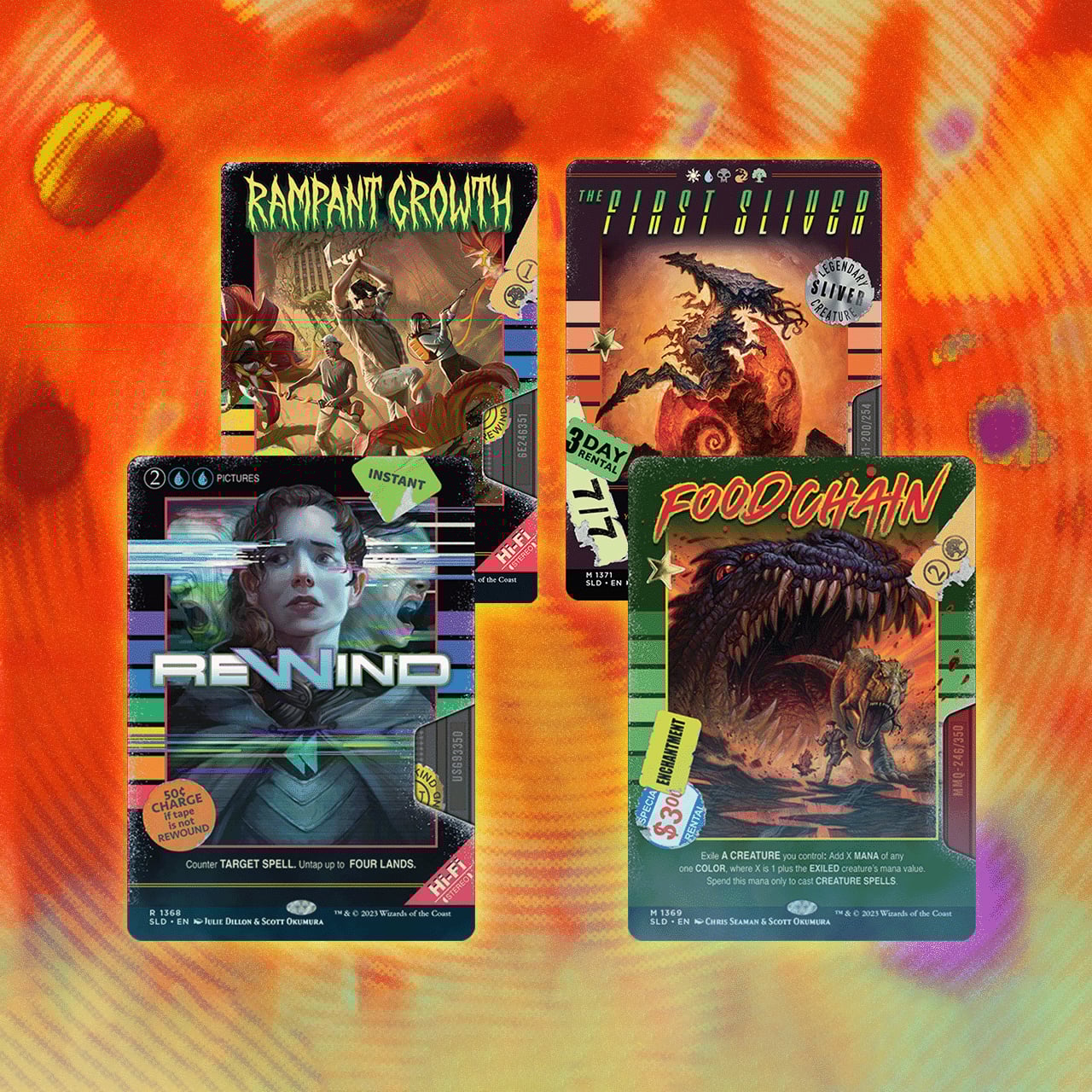 Secret Lair Drop Series: Now on VHS! Set