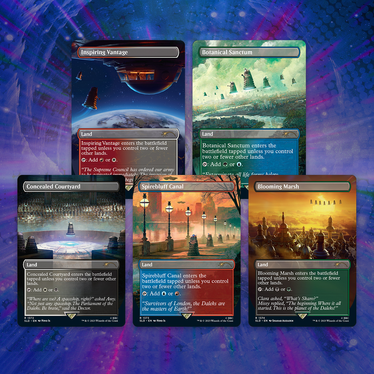 Secret Lair x Doctor Who: The Dalek Lands Set