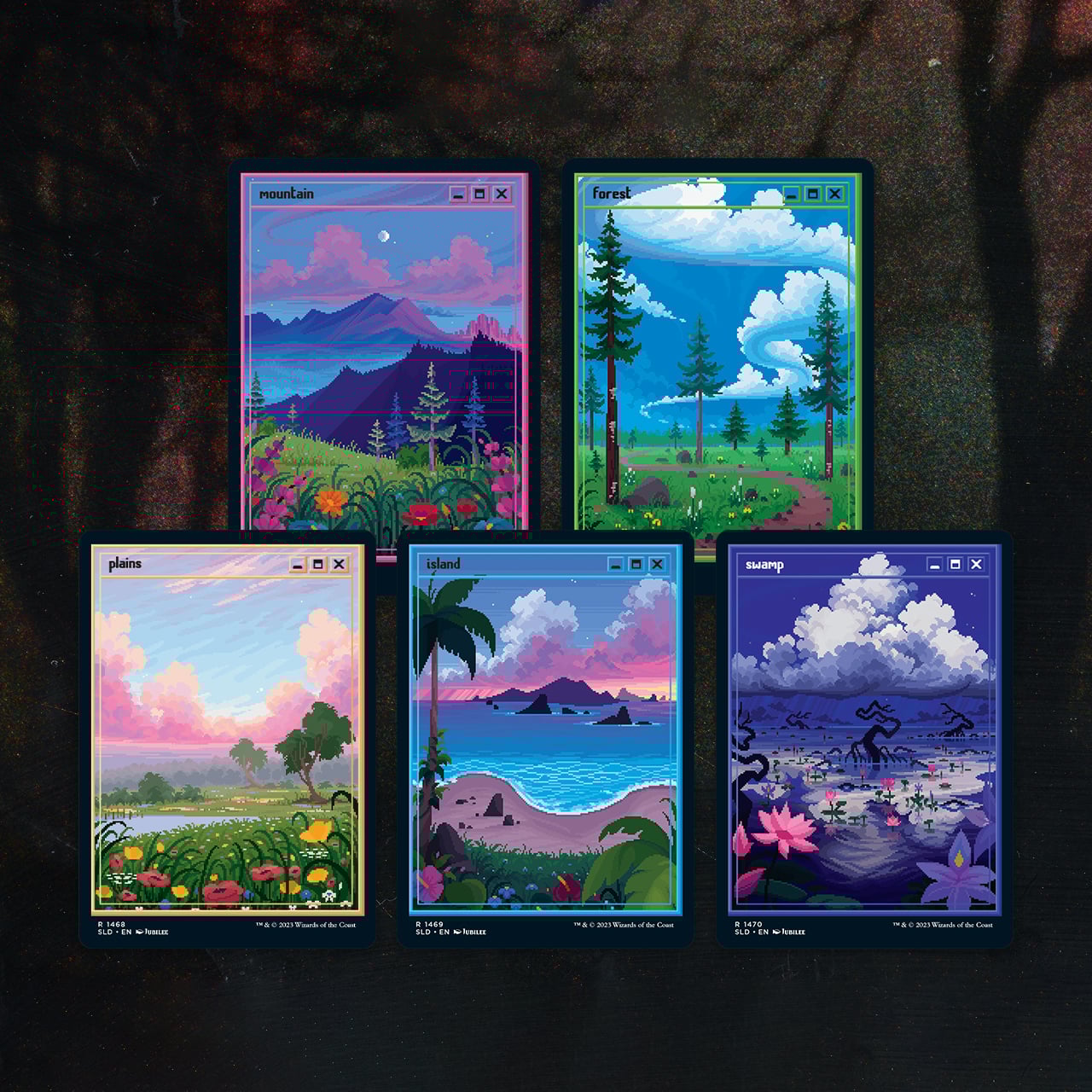 Secret Lair Drop Series: PixelLands_v02.jpg Set