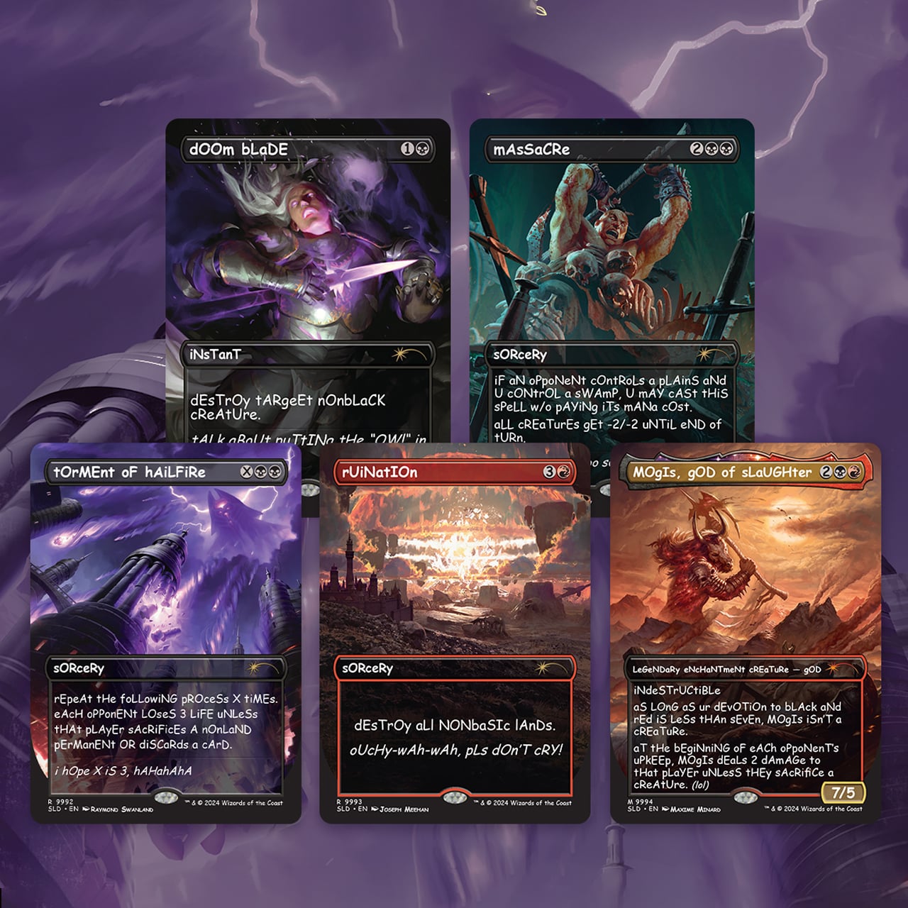 Secret Lair Drop Series: sAnS mERcY Set