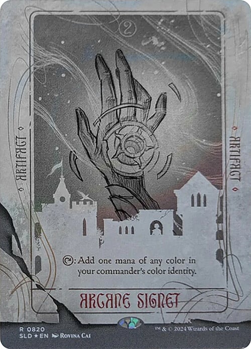 Arcane Signet Card Front