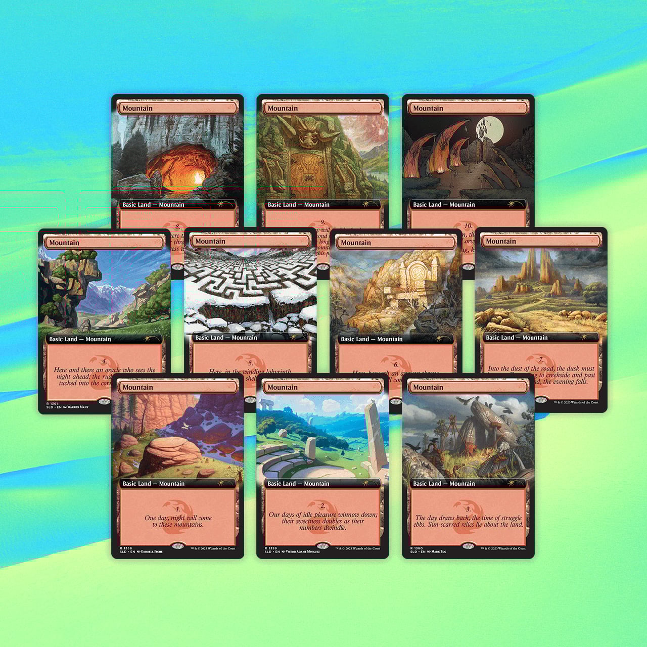 Secret Lair Drop Series: Featuring: the Mountain Goats Set