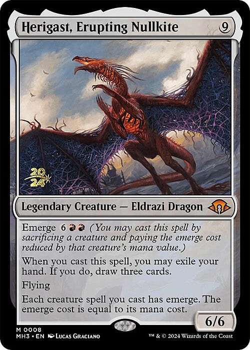 Herigast, Erupting Nullkite Card Front