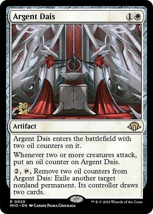 Argent Dais Card Front