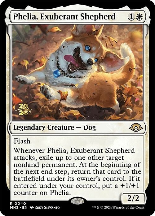 Phelia, Exuberant Shepherd Card Front