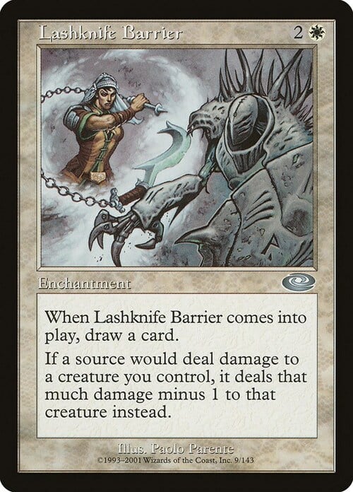 Lashknife Barrier Card Front