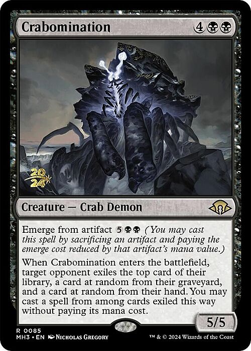 Crabomination Card Front