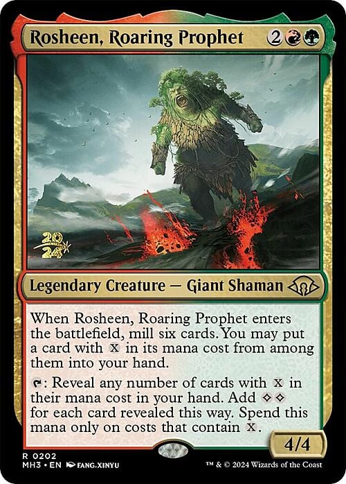 Rosheen, Roaring Prophet Card Front