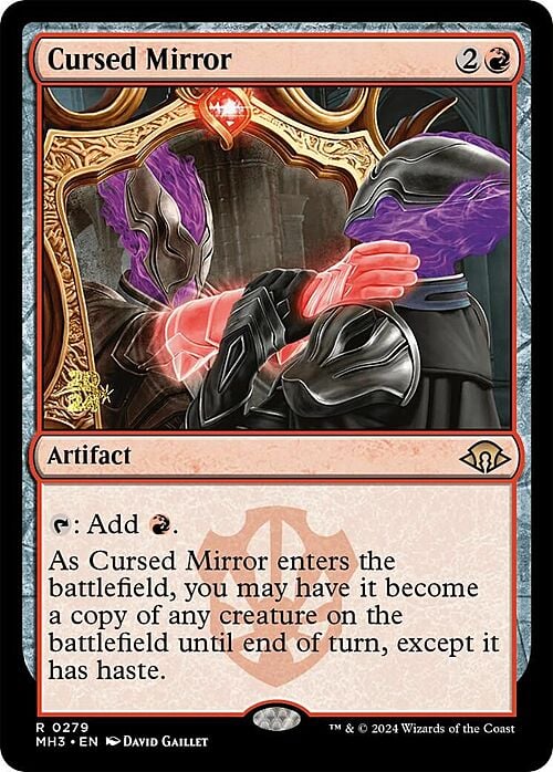 Cursed Mirror Card Front