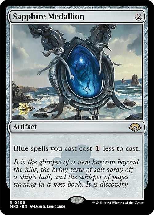 Sapphire Medallion Card Front