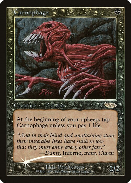 Carnophage Card Front