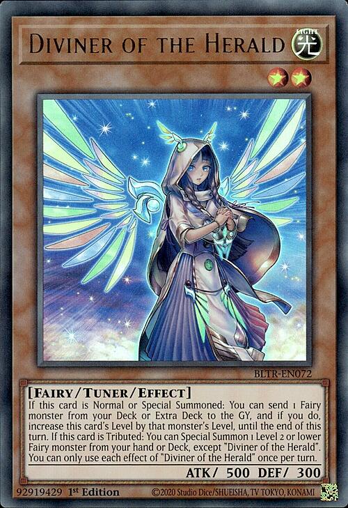 Diviner of the Herald Card Front