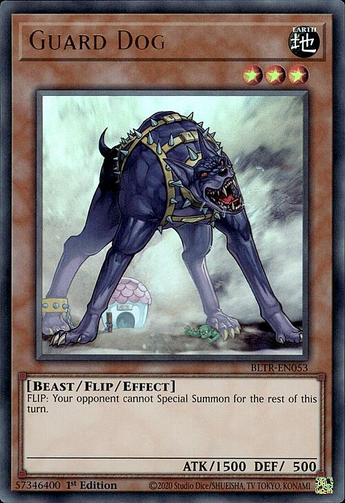 Guard Dog Card Front