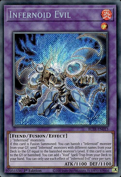 Infernoid Evil Card Front